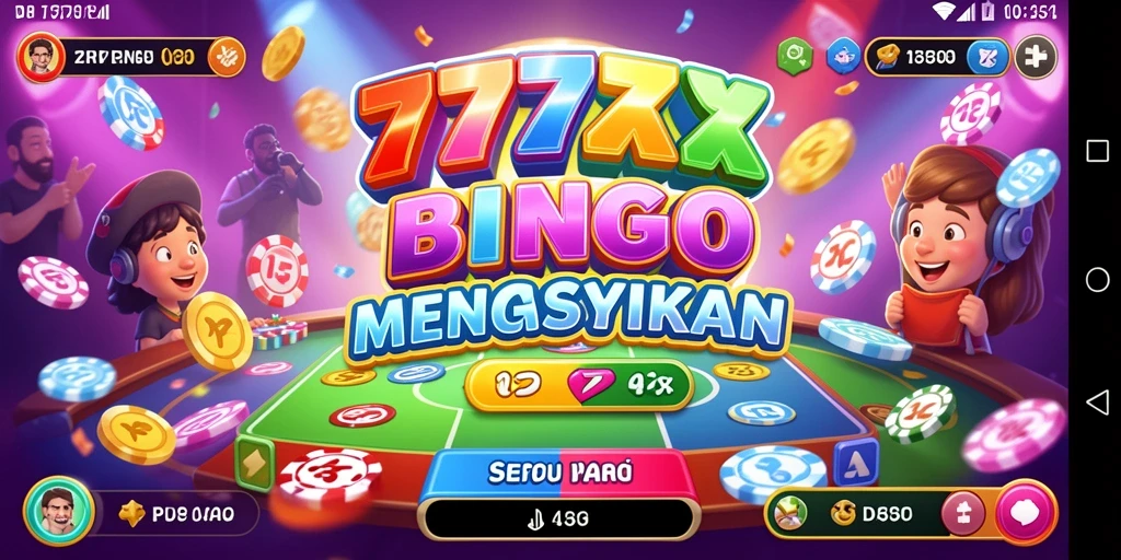 Tampilan gameplay Bingo yang seru dan interaktif di 777ZX.