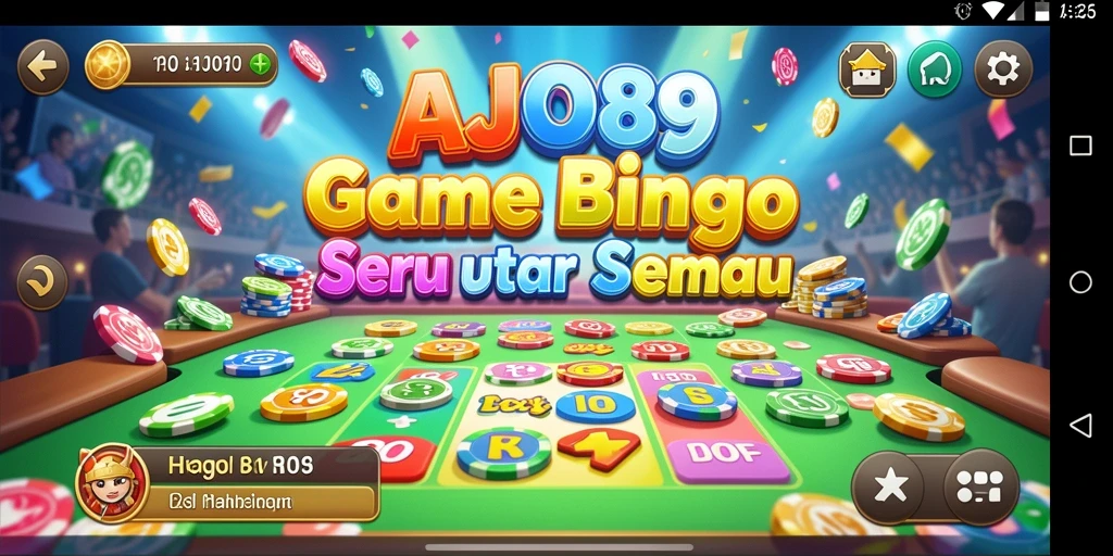 Screenshot AJO89 menampilkan gameplay menarik dari permainan Bingo.