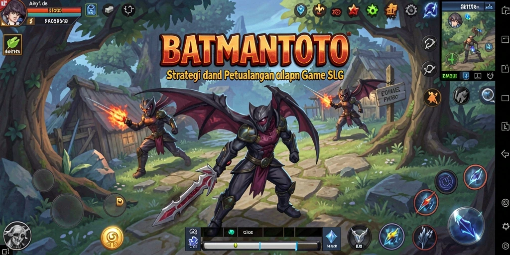 Gameplay menegangkan dan strategi yang menantang di BATMANTOTO.