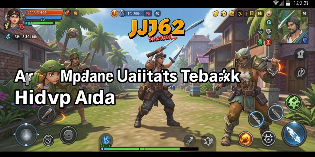 Tampilan antarmuka JJ62 yang sederhana dan fungsional.
