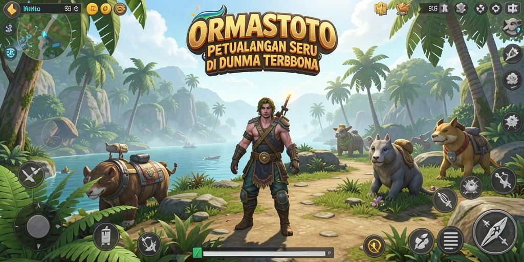 Tangkapan layar menampilkan gameplay seru di dunia terbuka ORMASTOTO.