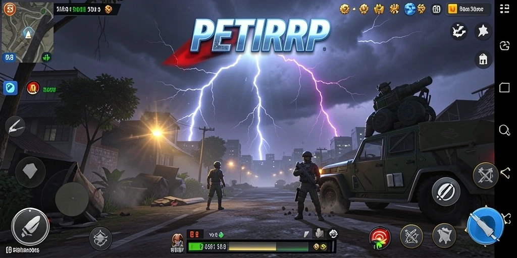 Screenshot utama PETIRRP menampilkan pengalaman simulasi yang mendalam dan menarik.