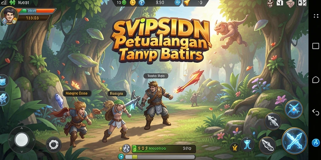 Tampilan gameplay <strong>SVIPSIDN</strong> yang menampilkan petualangan epik.