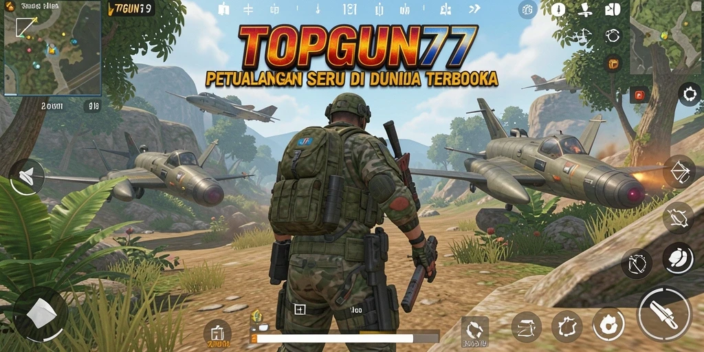 Gameplay menarik di dunia terbuka TOPGUN77 dengan grafis menakjubkan.